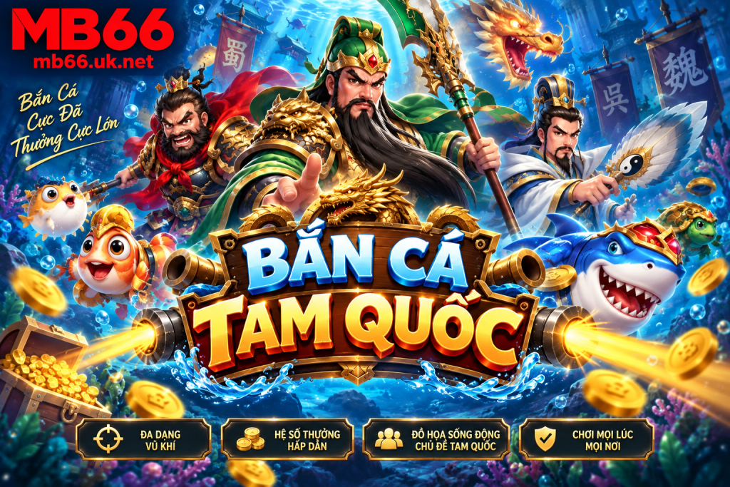 Hướng dẫn cách chơi game bắn cá tam quốc tại sảnh MB66